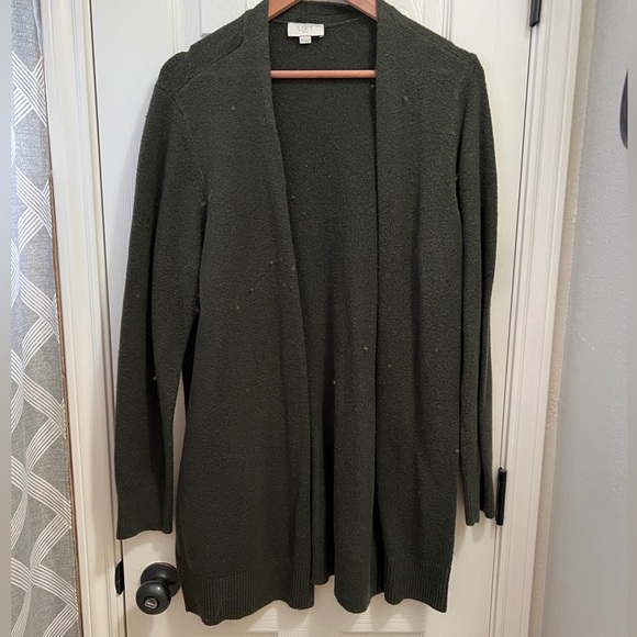 LOFT Sweaters - Loft Open Front Cardigan